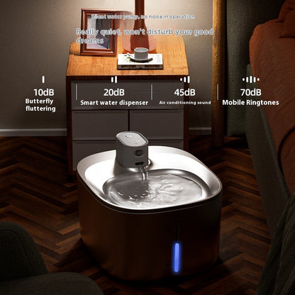 Rechargeable Smart Cat Water Drinking Bowl