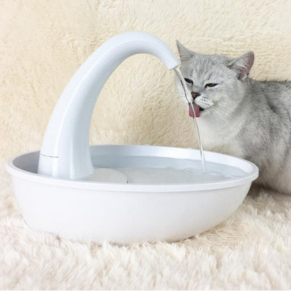 Smart Swan Cat Water Bowl