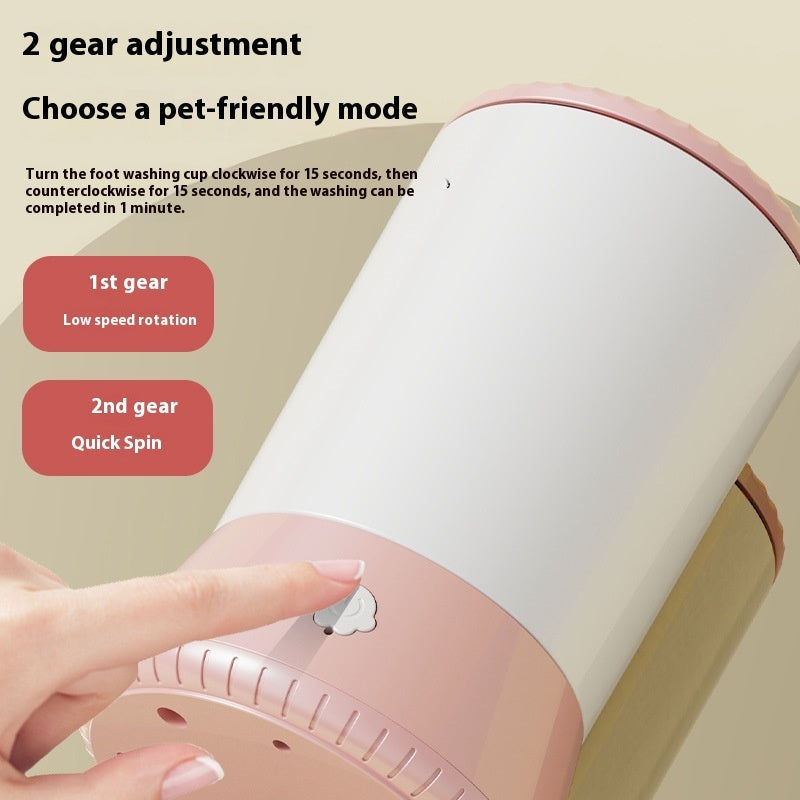 Electric Pet Paw Cleaning Cup